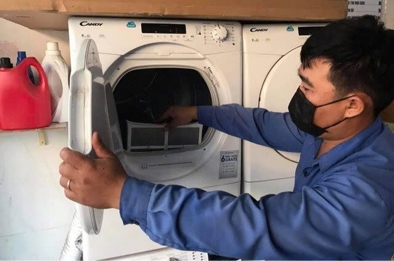 Máy sấy Candy báo lỗi E21 ảnh 7