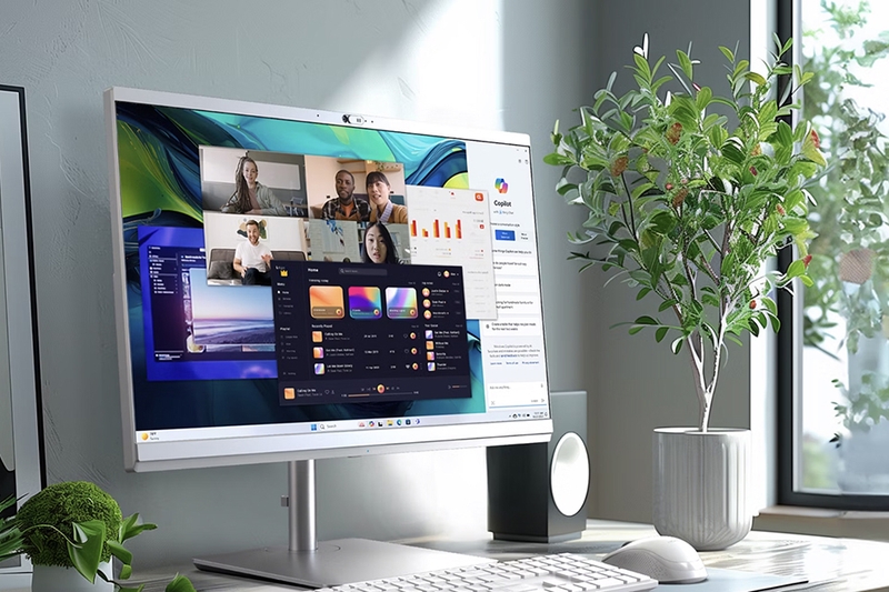 Aspire C AI sở hữu màn hình sắc nét