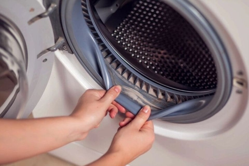 Mẹo giữ gioăng cao su máy giặt Electrolux luôn sạch sẽ