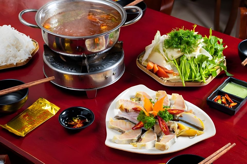 Mẹo nhỏ khi ăn lẩu cá tầm