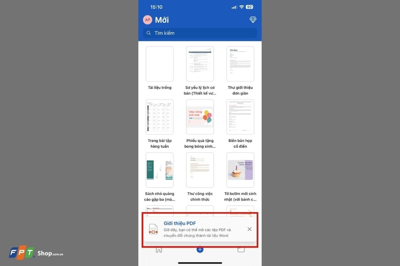 Microsoft Word (ảnh 3)