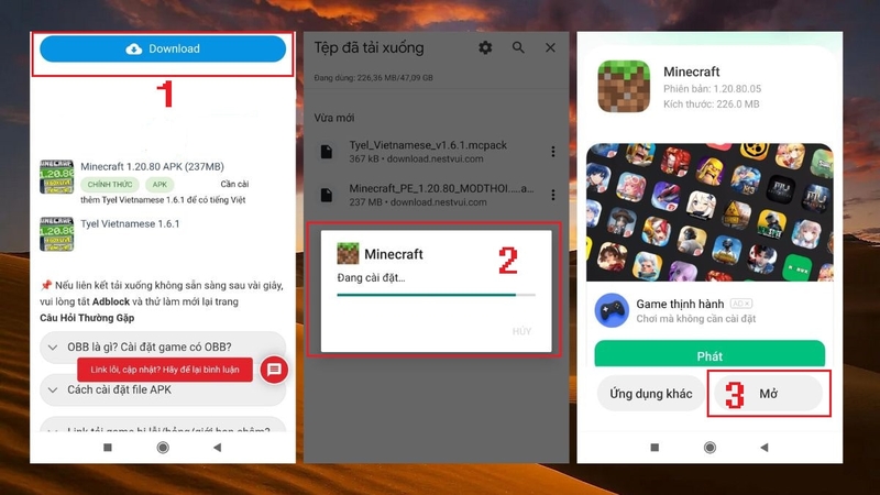 Minecraft 1.20 tiếng Việt hình 12