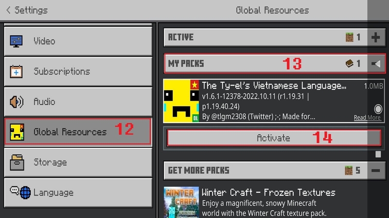 Minecraft 1.20 tiếng Việt hình 17