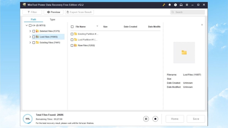 MiniTool Power Data Recovery 8