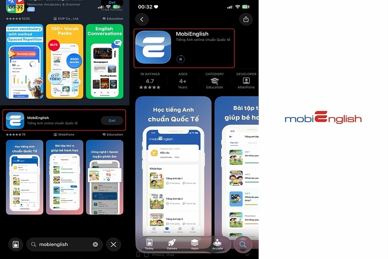 Trên iOS (iPhone/iPad)