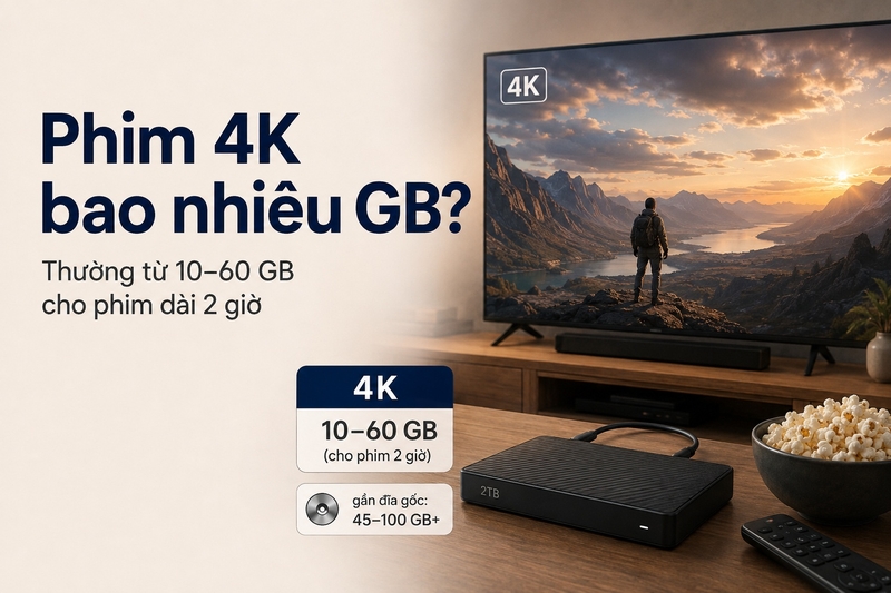 Phim 4K bao nhiêu GB