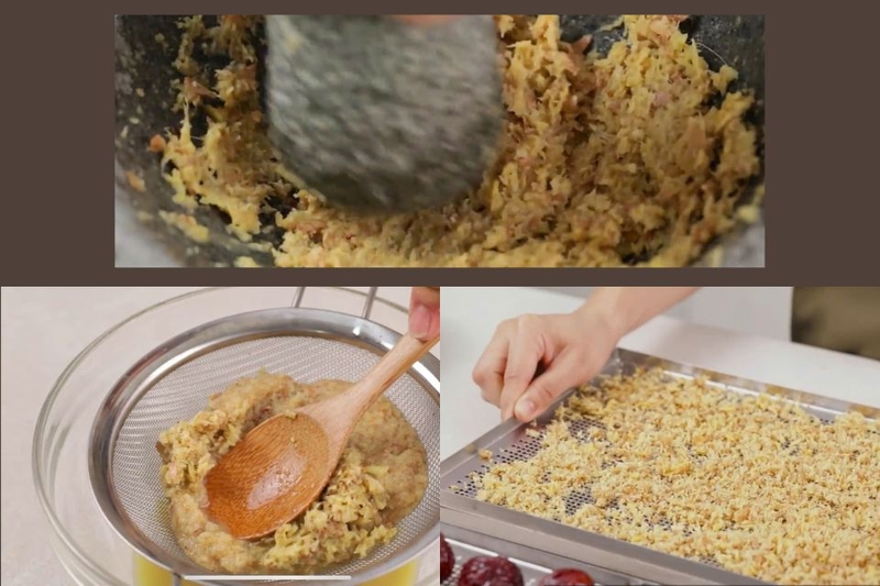 Sơ chế gừng