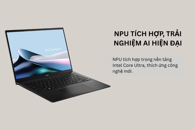 NPU tích hợp, sẵn sàng cho trải nghiệm AI hiện đại