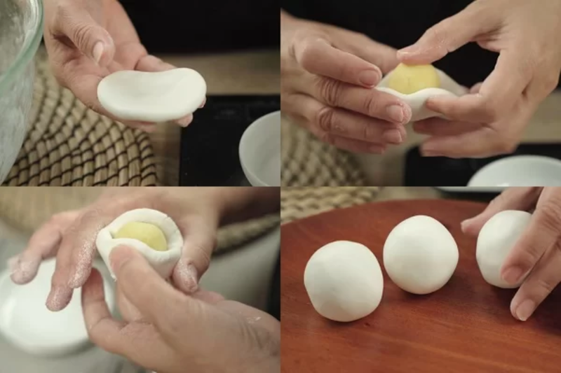 Nặn bánh thắng dền