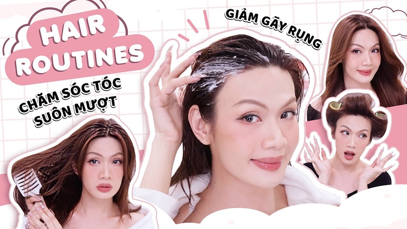 Chăm sóc tóc nâu bambi để giữ màu bền lâu
