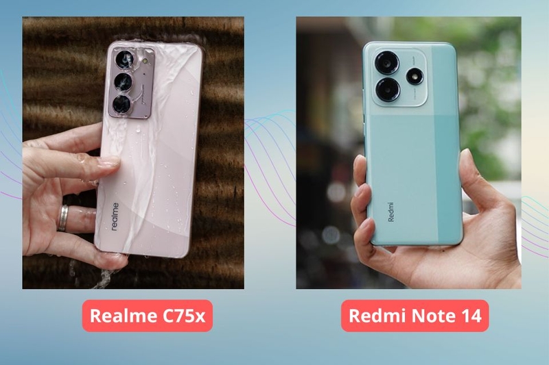 Nên chọn mua Realme C75x hay Redmi Note 14