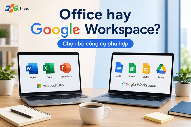 Nên dùng Office hay Google Workspace ảnh 4