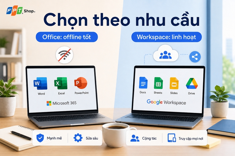 Nên dùng Office hay Google Workspace ảnh 5.jpg