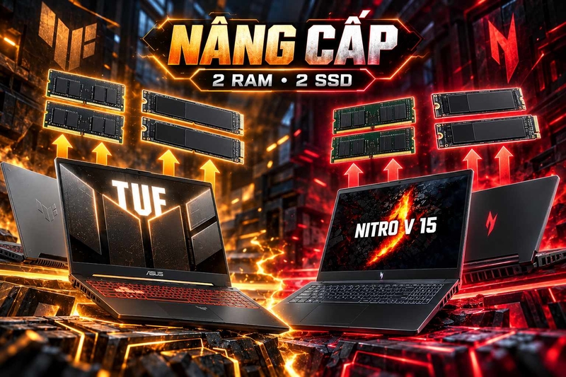 Nên mua Asus TUF Gaming hay Acer Nitro V ảnh 8