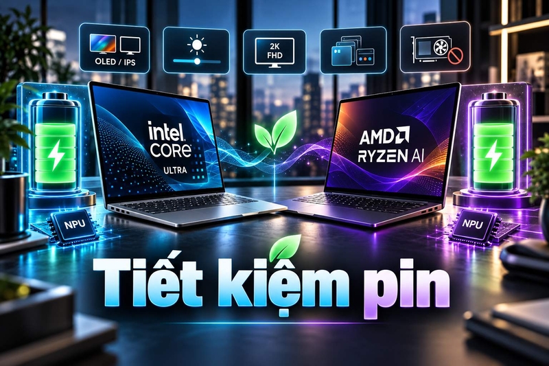 Nên mua Intel Core Ultra hay AMD Ryzen AI ảnh 7