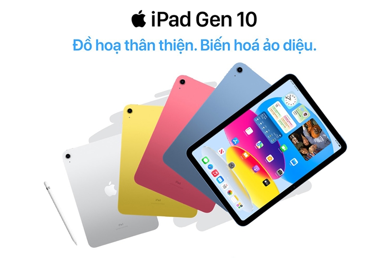 iPad Gen 10 - Phân khúc phổ thông