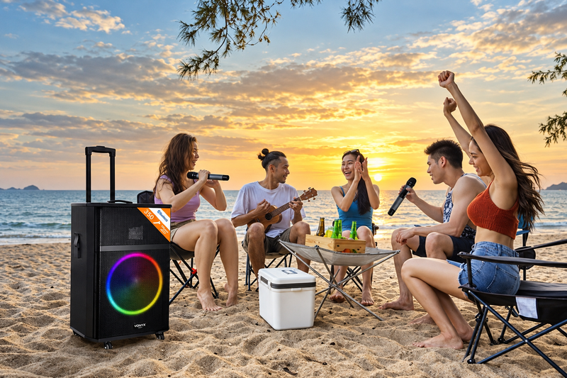 Chọn mua loa kéo khi nhu cầu chính của gia đình là hát karaoke thường xuyên