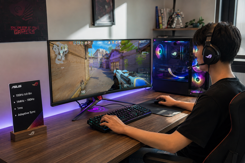Sinh viên chơi game nên chọn từ 100Hz trở lên