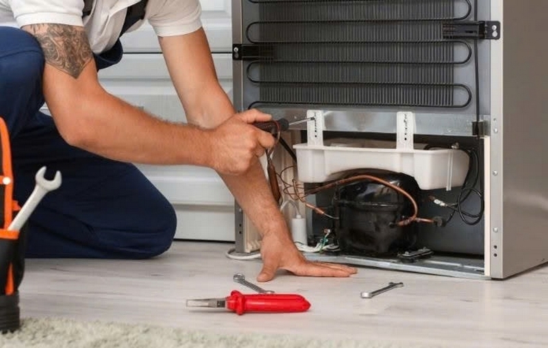 Ngăn đá tủ lạnh bị chảy nước ảnh 5