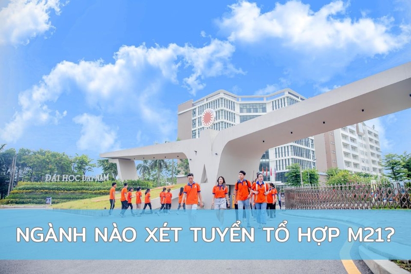 Ngành nào xét tuyển tổ hợp M21
