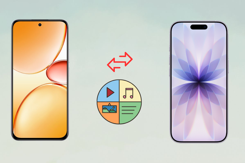 Những loại dữ liệu nào có thể chia sẻ