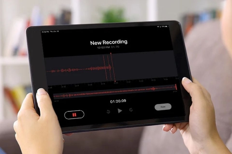 Những lưu ý quan trọng khi sử dụng Ghi âm trên iPad