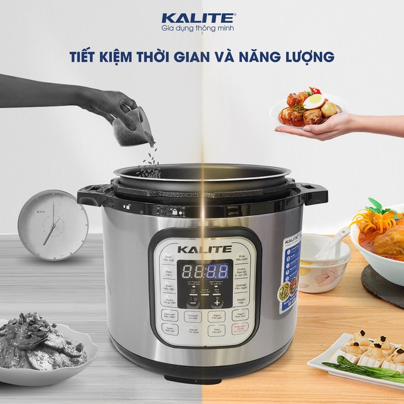 Nồi áp suất Kalite tiết kiệm điện năng