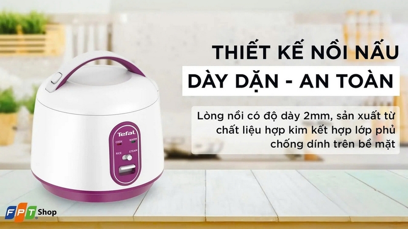 Nồi cơm điện mini giá rẻ cho nhà ít người ảnh 4