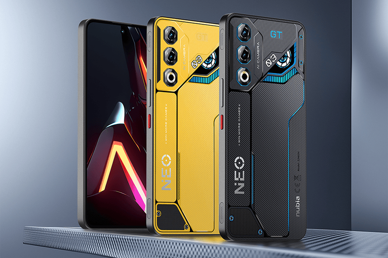 Nubia Neo 3 GT sở hữu thiết kế đậm chất gaming