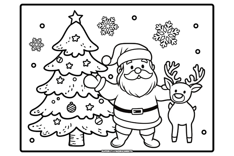 Ông già noel tô màu (15)
