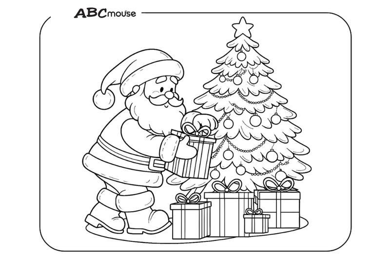 Ông già noel tô màu (20)