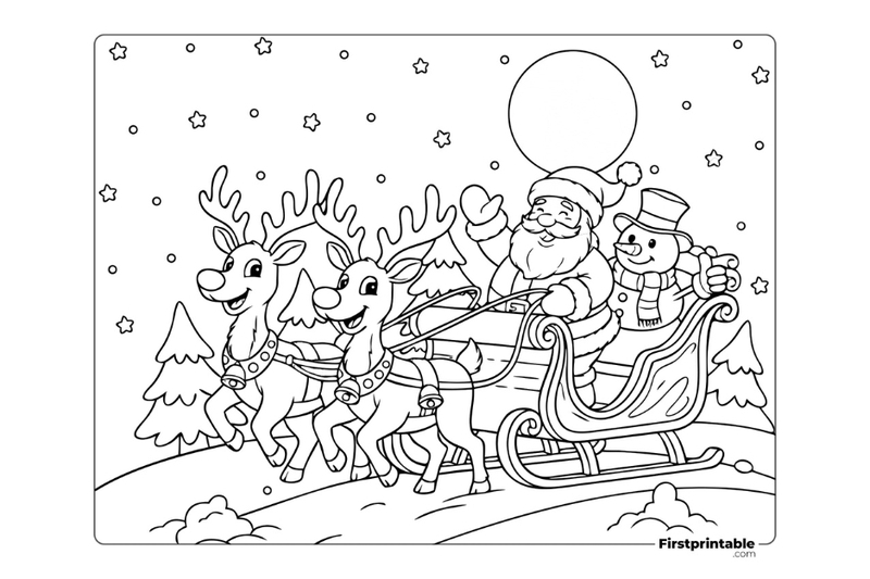 Ông già noel tô màu (41)
