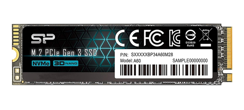Ổ cứng SSD Silicon Power A60 256GB M.2 NVMe