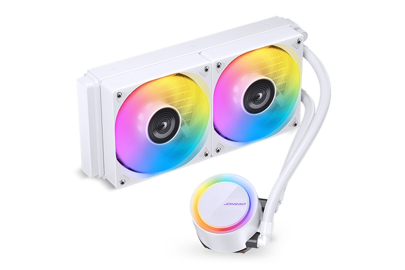 Tản nhiệt nước AIO Jonsbo TG 240 White: Giữ nhiệt độ luôn mát mẻ