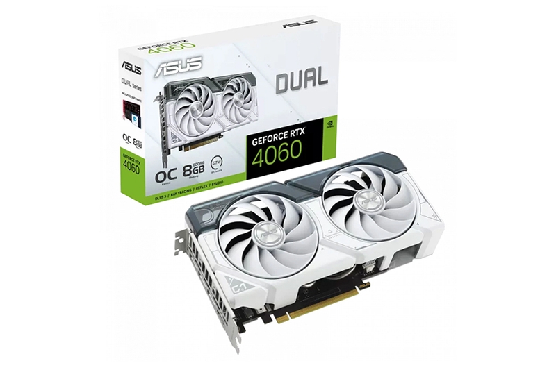 Đồ họa đỉnh cao với card đồ họa Asus DUAL RTX 4060 OC 8GB