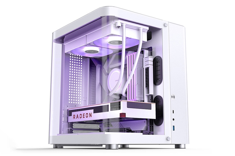 Vỏ case Jonsbo TK-1 White: Thiết kế tinh tế, không gian rộng rãi