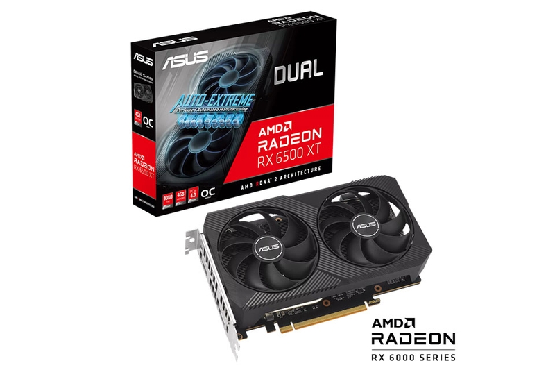 Trải nghiệm chơi game sống động cùng card đồ họa Asus DUAL-RX6500XT