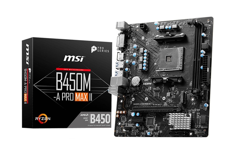 Bo mạch chủ MSI B450M-A PRO MAX