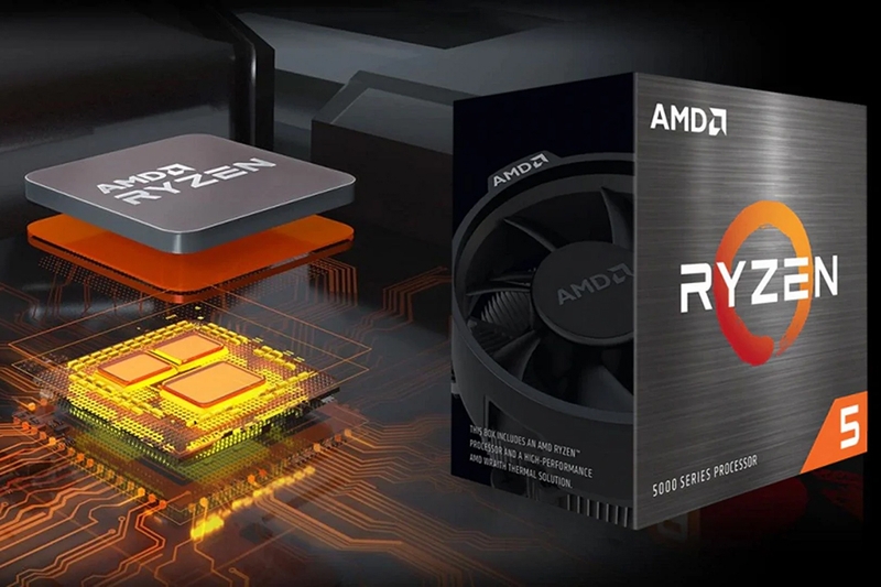 Hiệu năng mượt mà từ chip Ryzen thế hệ mới