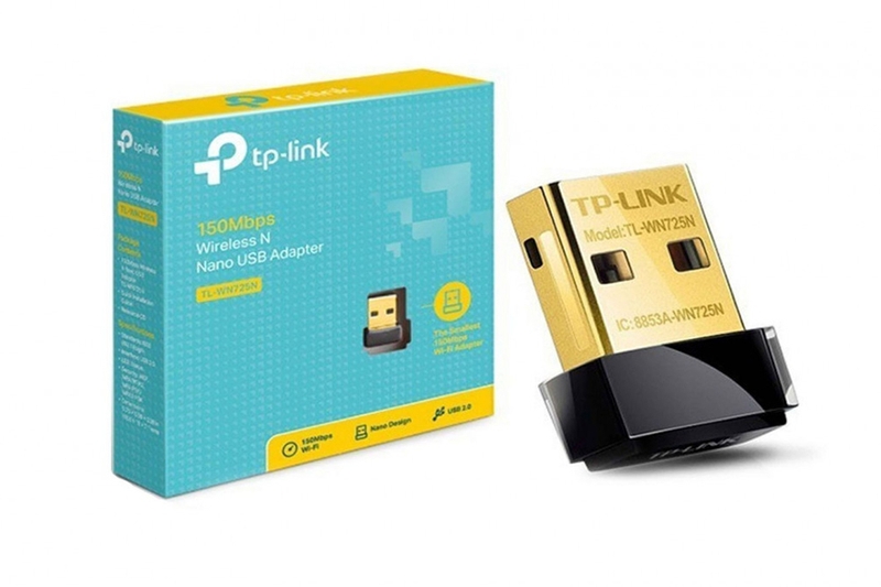 Kết nối mạng không dây tiện lợi với bộ thu sóng Wifi USB Nano TP-Link TL-WN725N