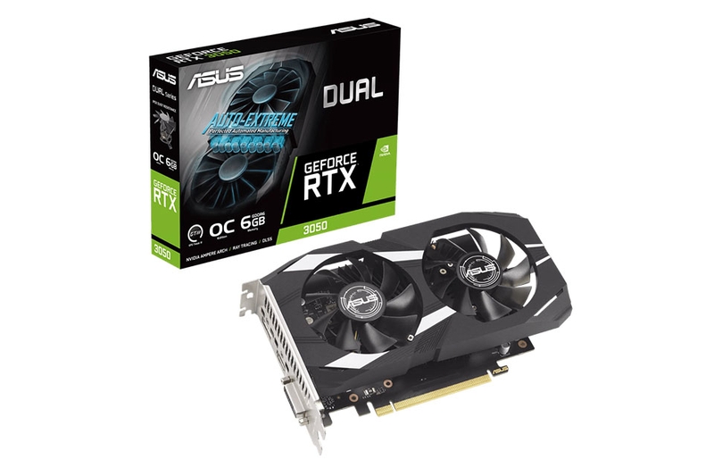 Trải nghiệm chơi game sống động cùng card đồ họa Asus DUAL-RTX 3050 6GB OC Edition