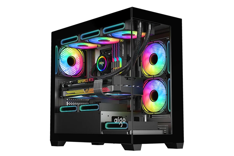 Vẻ ngoài ấn tượng với case Aigo CM218 6F
