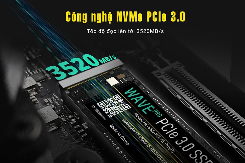 Tốc độ vượt trội với ổ cứng SSD Hiksemi WAVE Pro