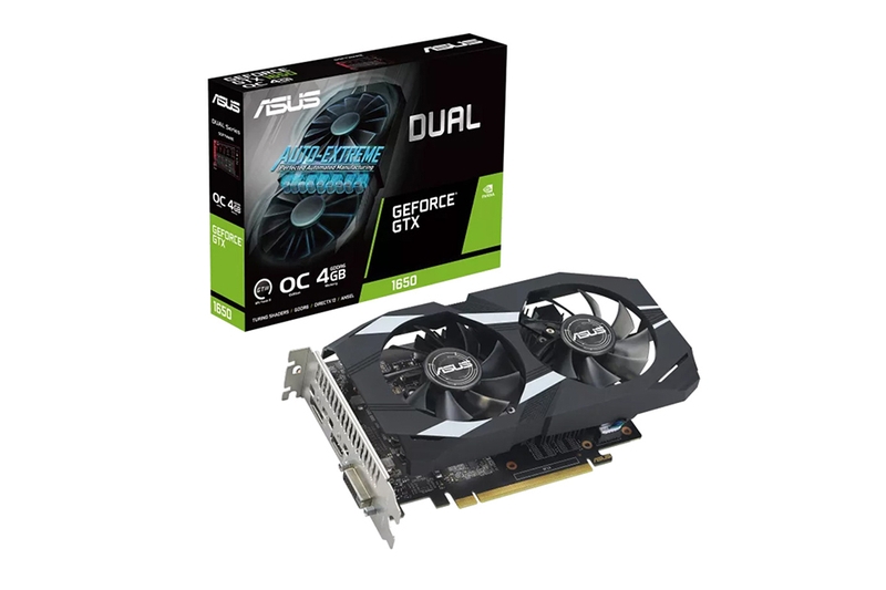 Card đồ họa Asus Dual GTX1650-O4GD6-P