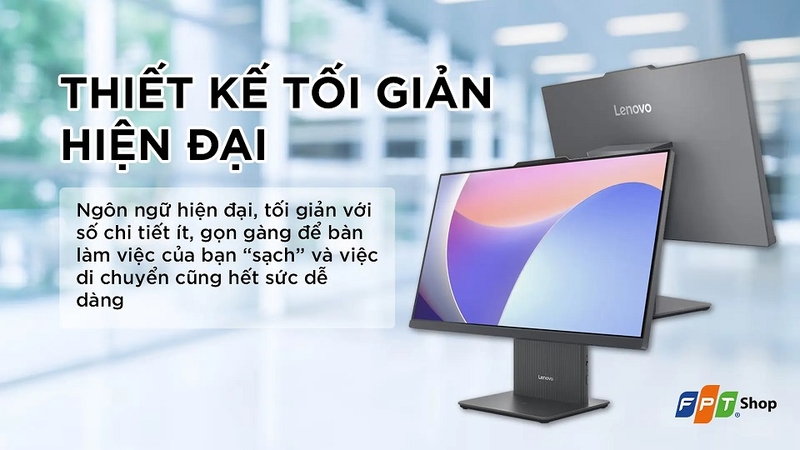 Thiết kế gọn gàng, tiết kiệm không gian
