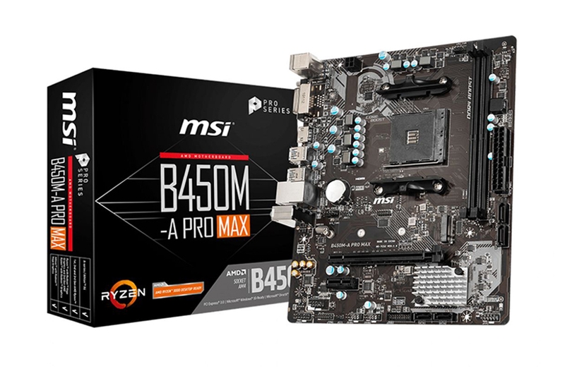 Bo mạch chủ MSI B450M-A PRO MAX