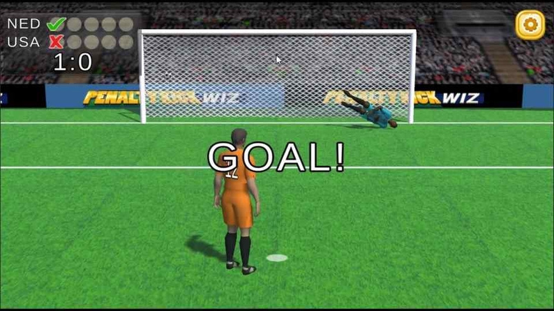 Penalty Shooters 2 sở hữu phong cách đồ họa 3D