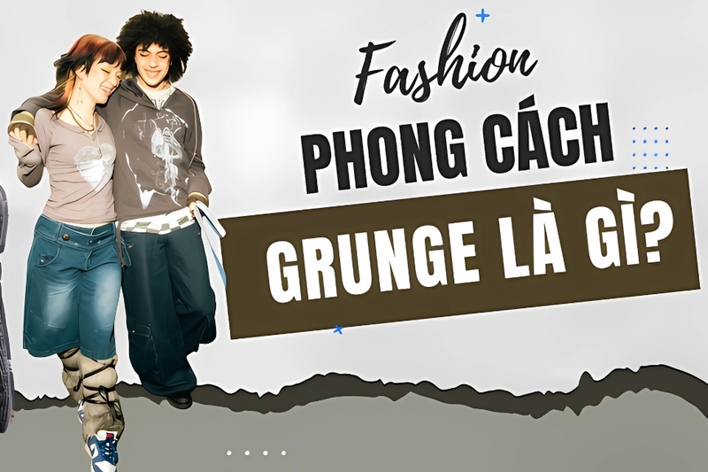 Phong cách grunge có nguồn gốc sâu xa từ làn sóng âm nhạc rock alternative