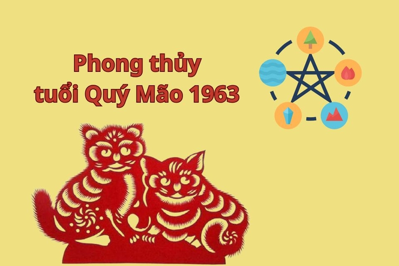 Phong thủy tuổi Quý Mão 1963