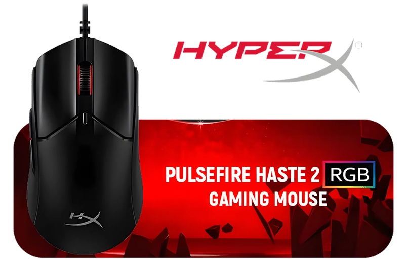 Chuột gaming có dây HyperX Pulsefire Haste 2